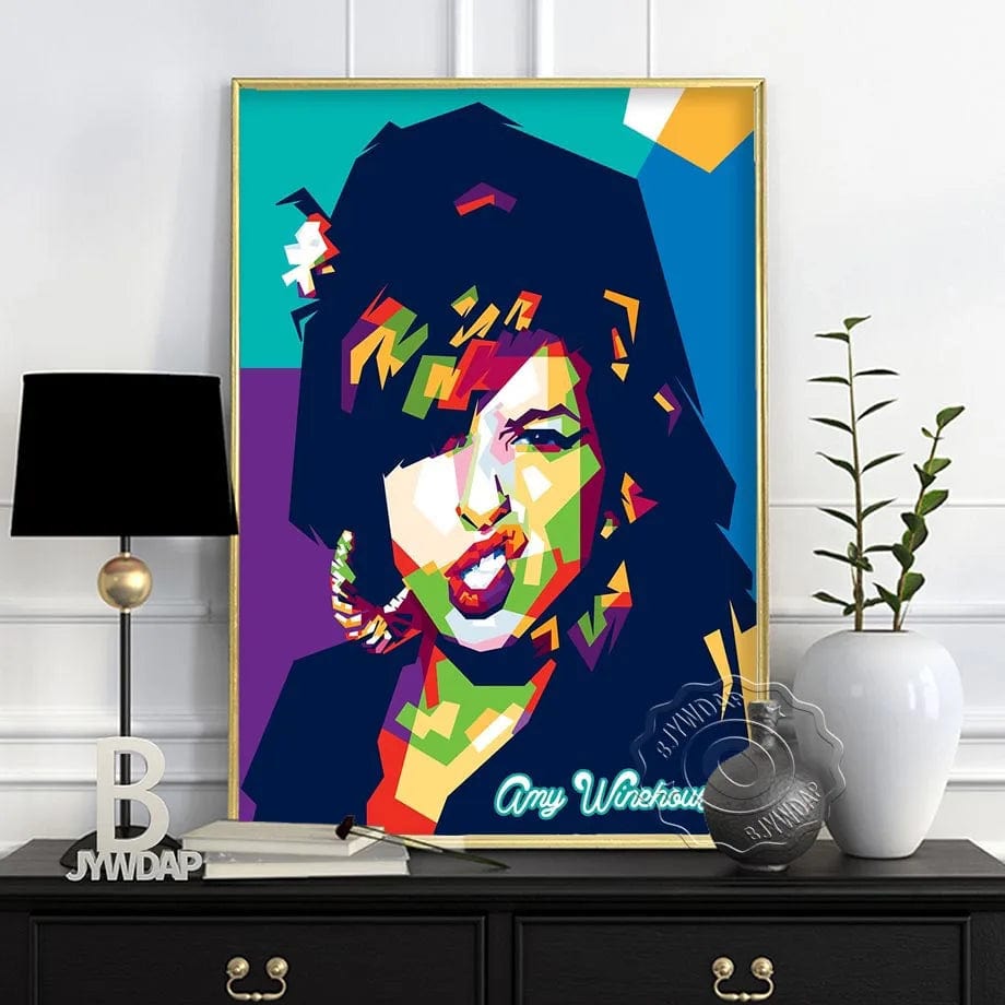 Canvanation Affiche Pop Amy Winehouse