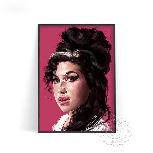 Canvanation N / 40x50cm Affiche Pop Amy Winehouse