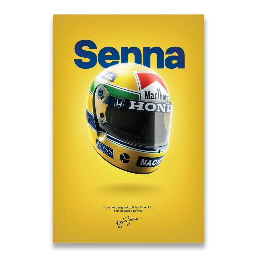 Canvanation 1038-10 / 30x45cm Affiche Ayrton Senna F1 Formule 1