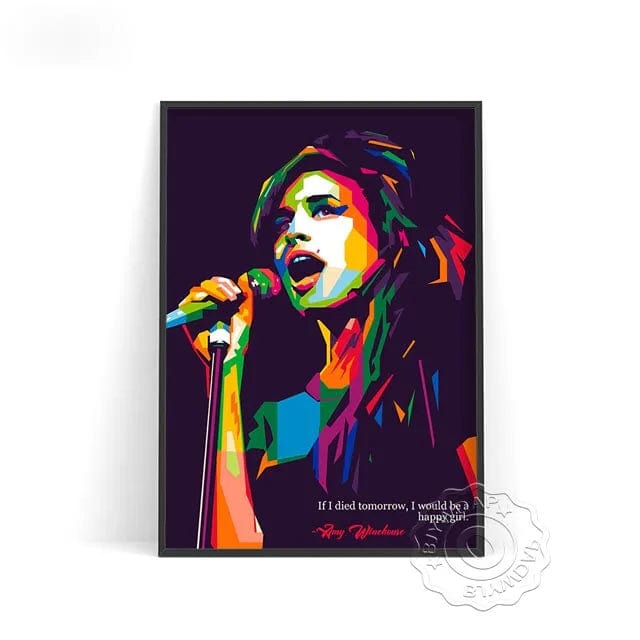 Canvanation O / 40x50cm Affiche Pop Amy Winehouse