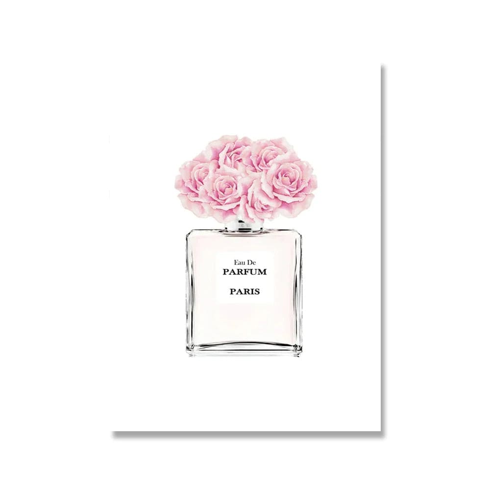 Canvanation 40x60 Cm / Picture 3 Affiche Marque De luxe Coco Parfum Fleurs