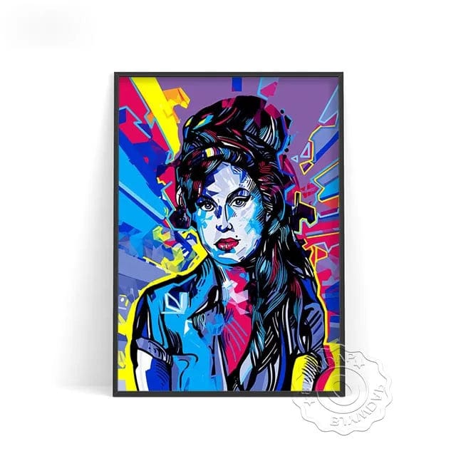 Canvanation M / 40x50cm Affiche Pop Amy Winehouse