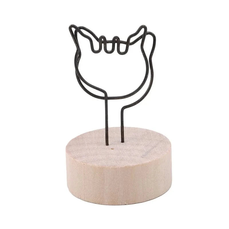 Canvanation Tête Chat 4CM Clip Photo