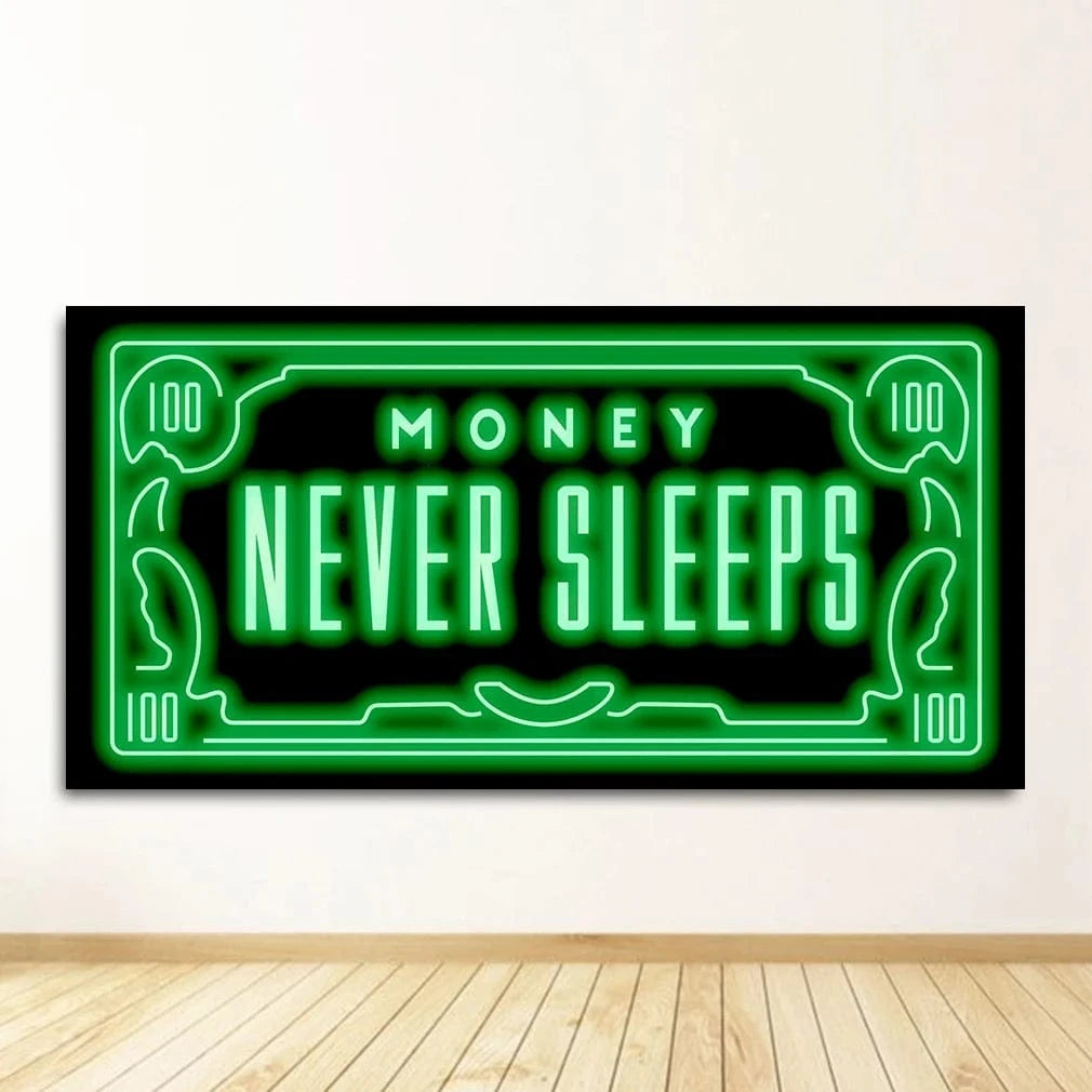 Canvanation 9036XX16 / 60x120cm Affiche Pop Art Billet De Banque Benjamin Franklin