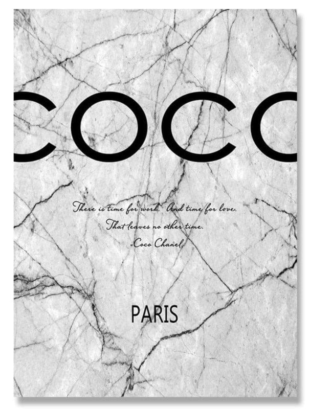 Canvanation 40x60 / 4 Poster Coco Chanel