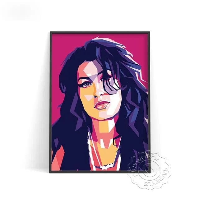 Canvanation F / 40x50cm Affiche Pop Amy Winehouse