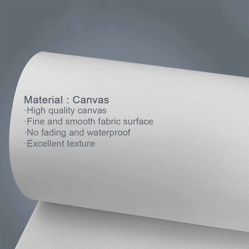 Canvanation Poster Éclat éternel : Un Arbre de Vie en Blanc