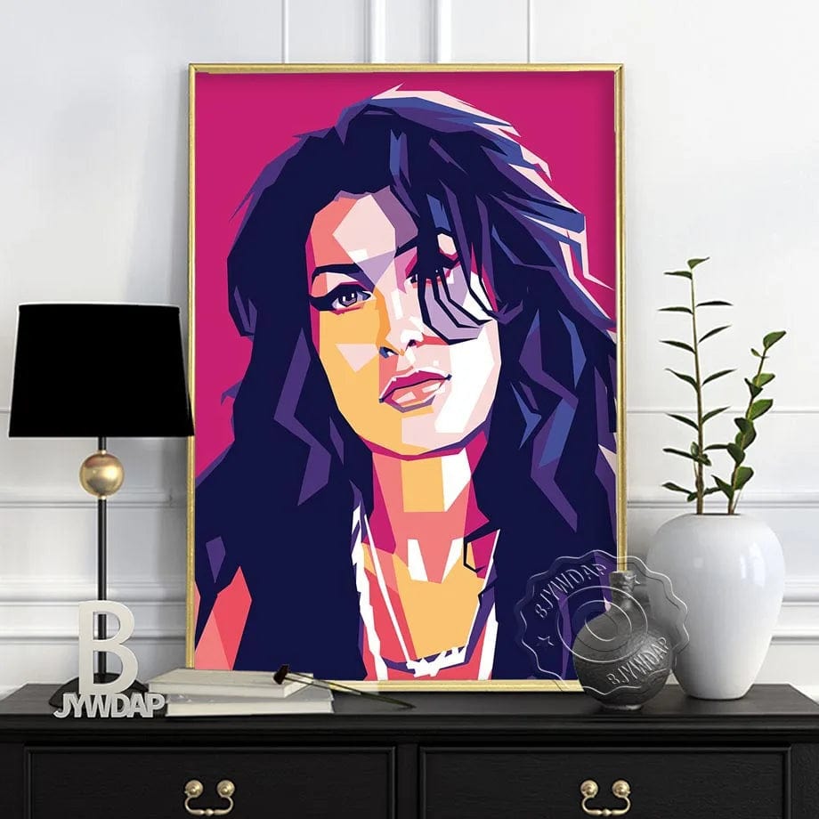 Canvanation Affiche Pop Amy Winehouse