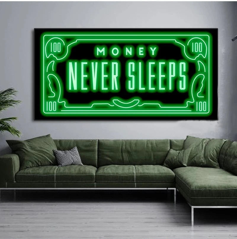 Canvanation Affiche Pop Art Billet De Banque Benjamin Franklin