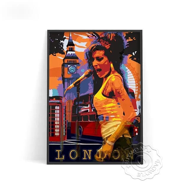 Canvanation I / 40x50cm Affiche Pop Amy Winehouse