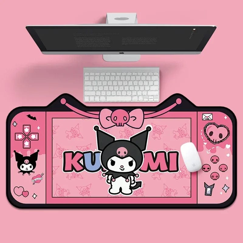 Canvanation 6 Tapis De Souris - Sanrios Cute Kuromi Anime 79cm x 35cm
