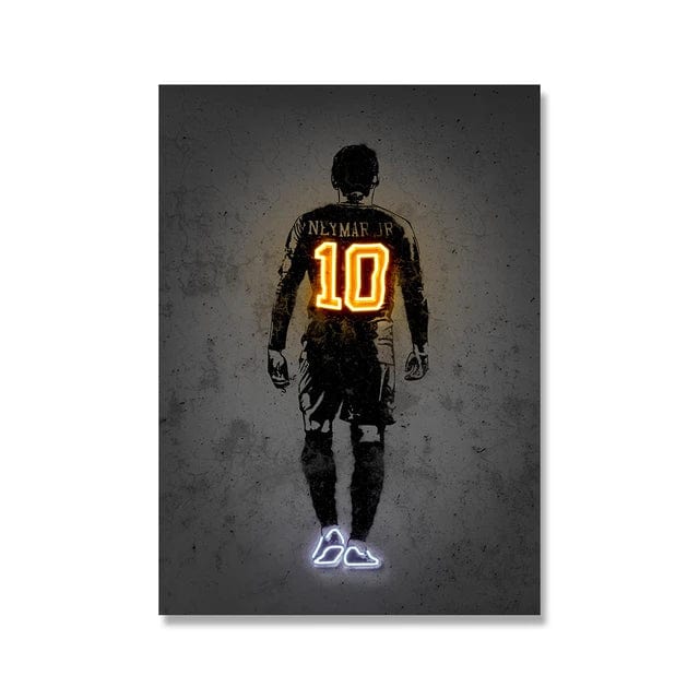 Canvanation 7 / 30x40cm Affiche Basketball Neon