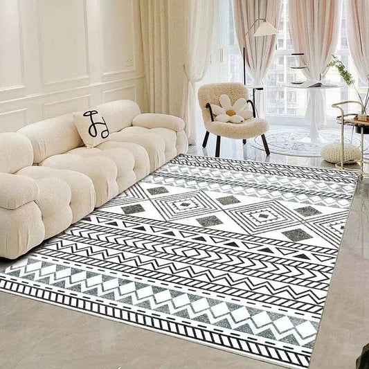 Tapis Berbere Noir Et Blanc