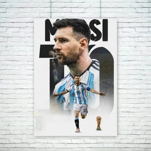 Canvanation 11 / 30x40CM Poster Football Stars Messi Ronaldo