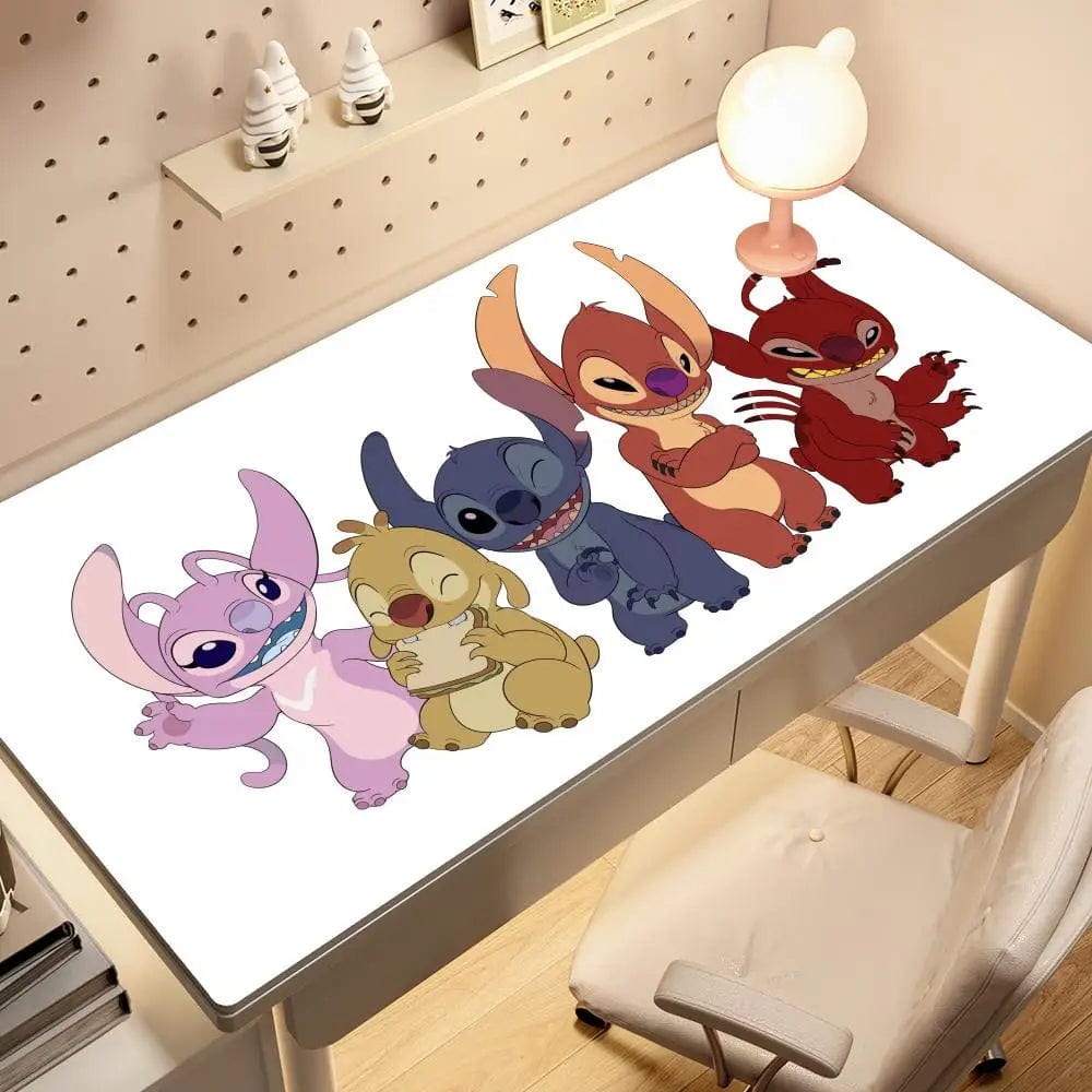 Canvanation BLACK-10 / 900x400x3mm Tapis De Souris - Kawaii Stitch Anime