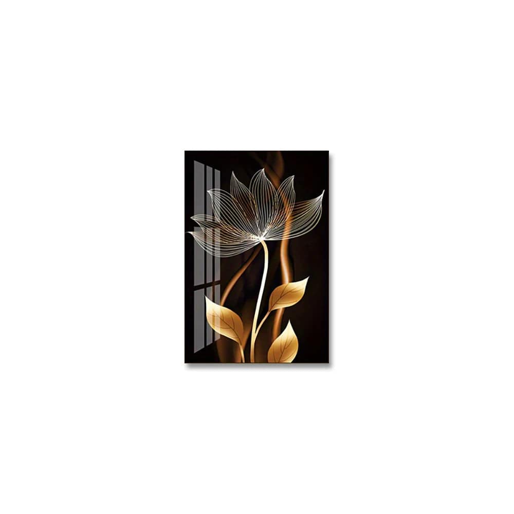 Canvanation B / 40x60cm Affiche 3PCS Noir Et Doré