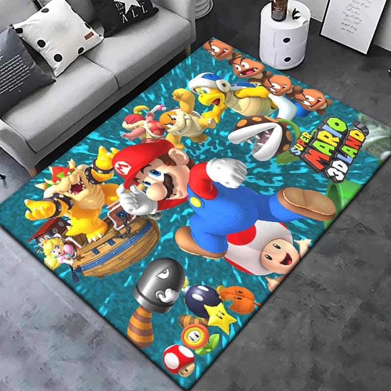 Canvanation model5 / 80x120cm(31x47 in) Tapis De Chambre - Super Mario Game HD