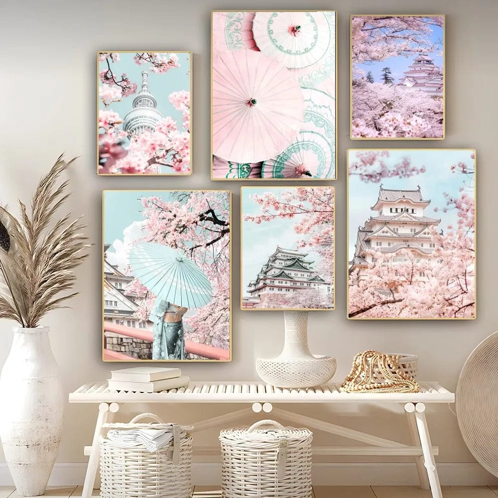 Canvanation Affiche Japonaise Sakura