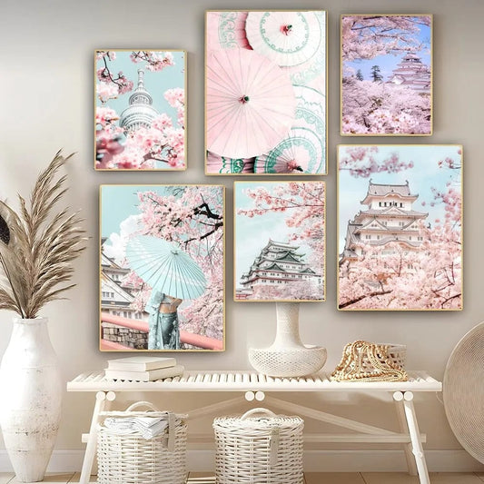 Canvanation Affiche Japonaise Sakura