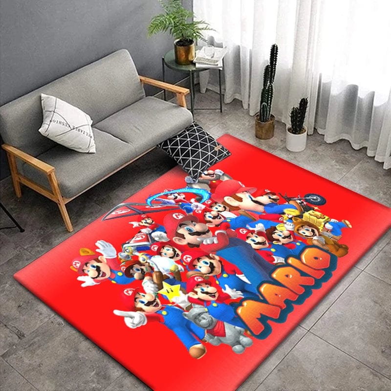 Canvanation Tapis De Chambre - Super Mario Game HD