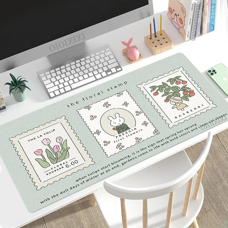 Canvanation Tapis De Souris  - Cute Lapin Dessin Anime