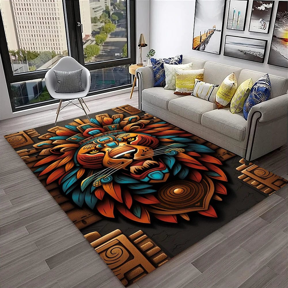 Canvanation 9 / 200x160cm Tapis De Chambre - 3D Dream Lion Animal