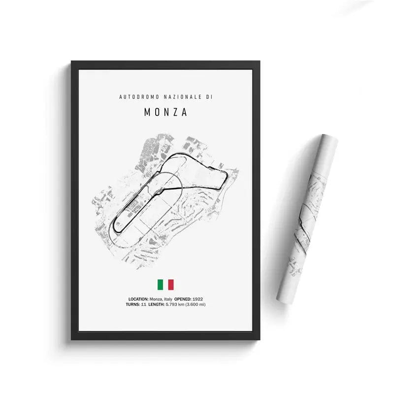 Canvanation 8 / 30x40cm Affiche Circuit Formule 1