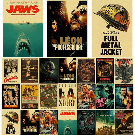 Canvanation Poster Vintage Rétro Classic Film Series