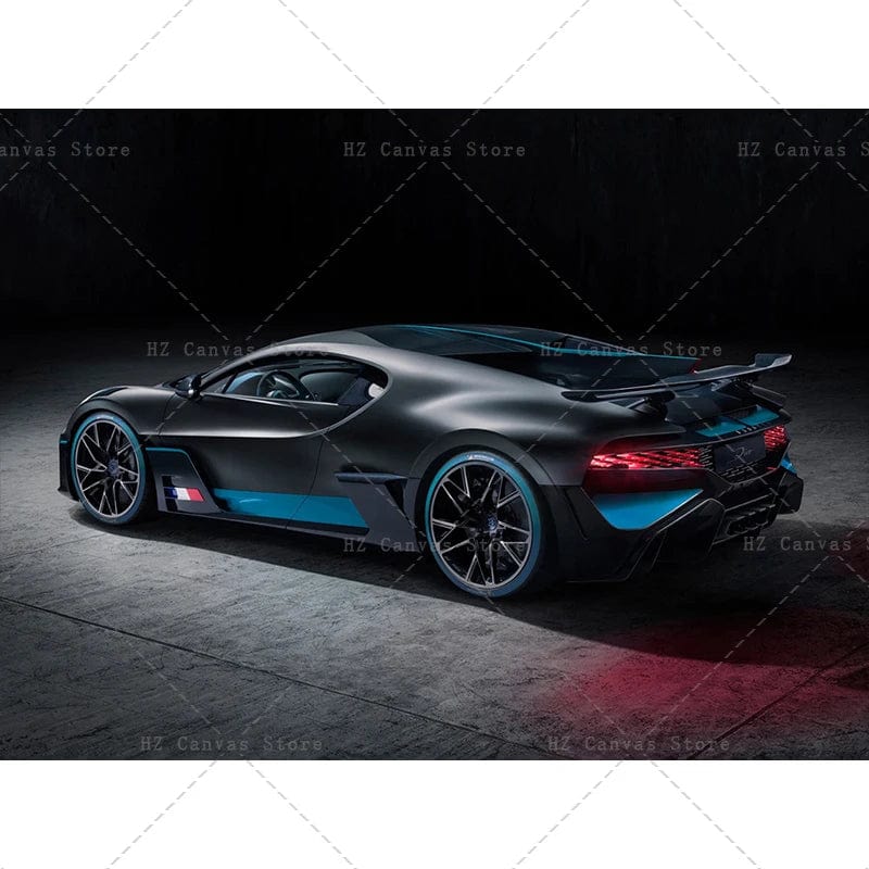 Canvanation 80X120cm / 4 Affiche Voiture De Luxe Bugatti Sport