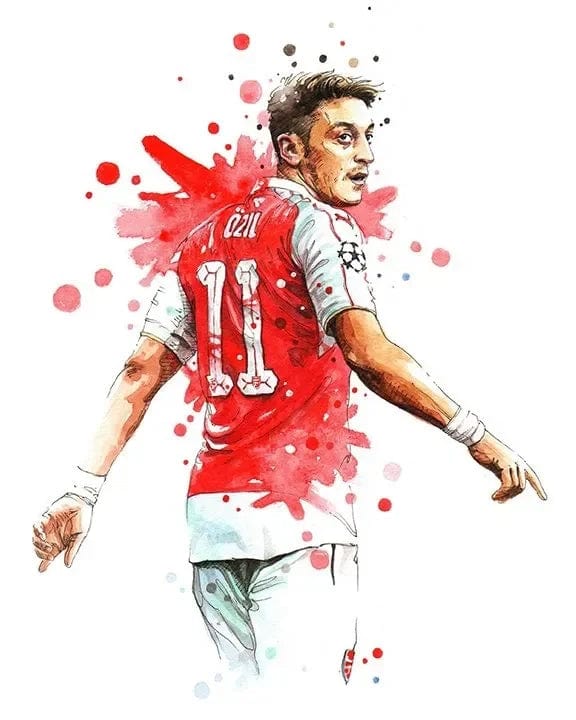 Canvanation 26 / 40x60cm Affiche Joueur De Foot