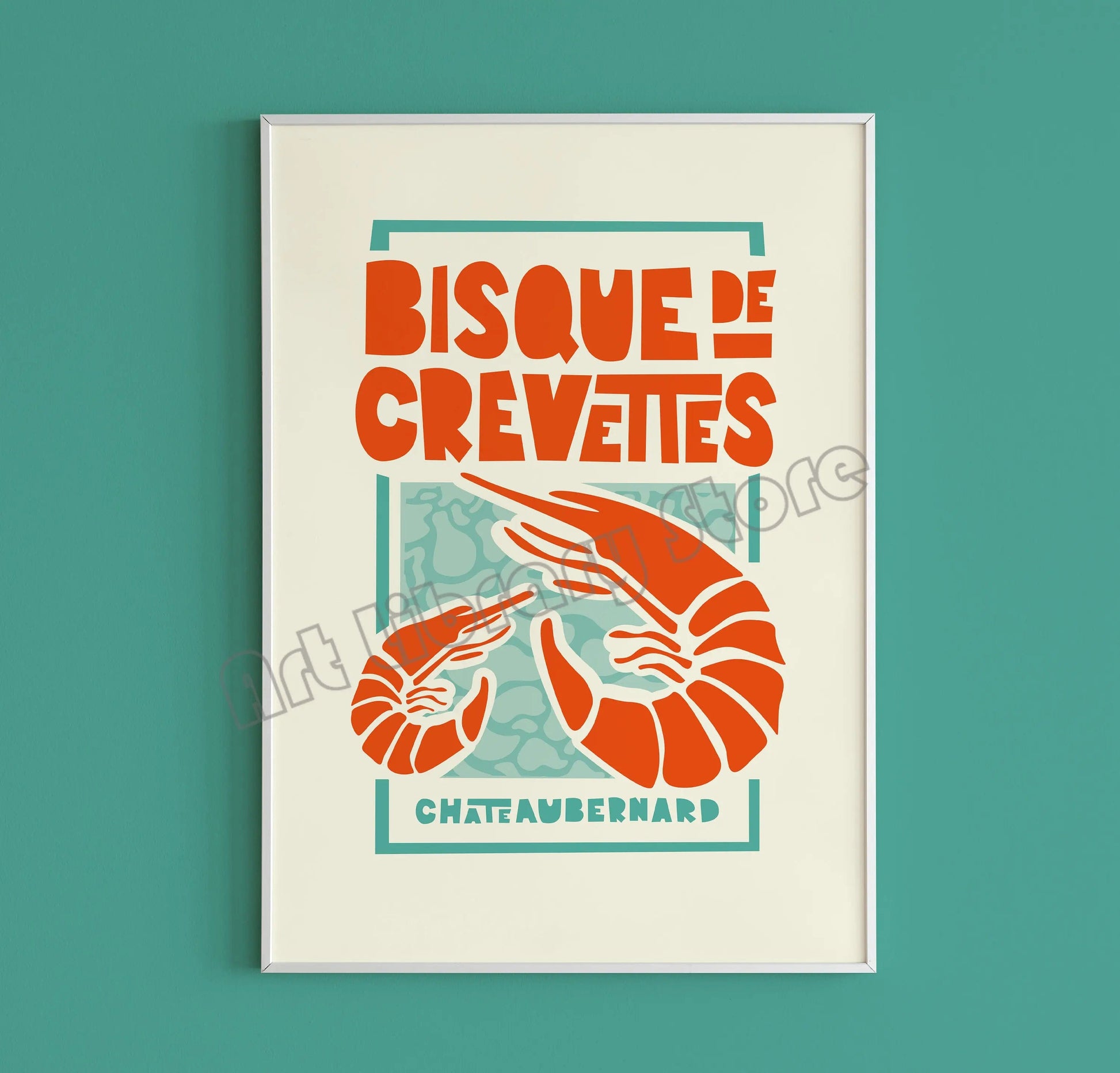 Canvanation 20 / 40X60cm Poster Cuisine Vintage