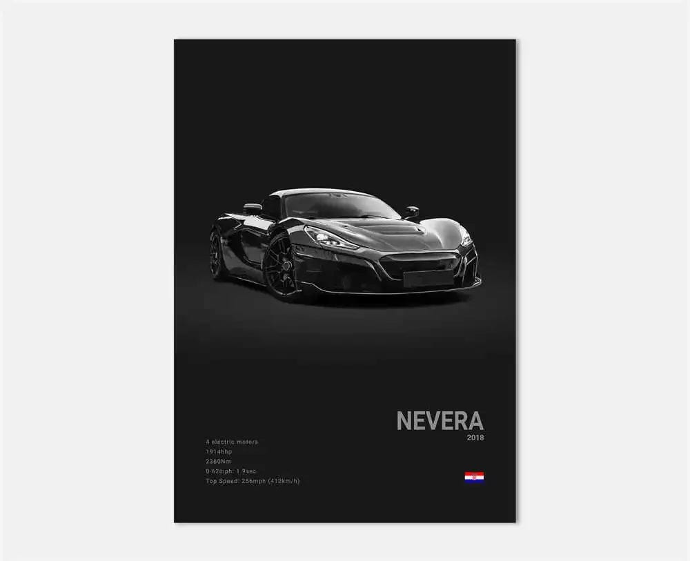 Canvanation 18 / 40x60cm Affiche Voiture De Sport