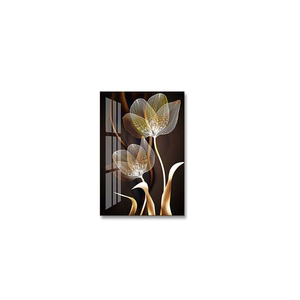Canvanation A / 21x30cm Affiche 3PCS Noir Et Doré