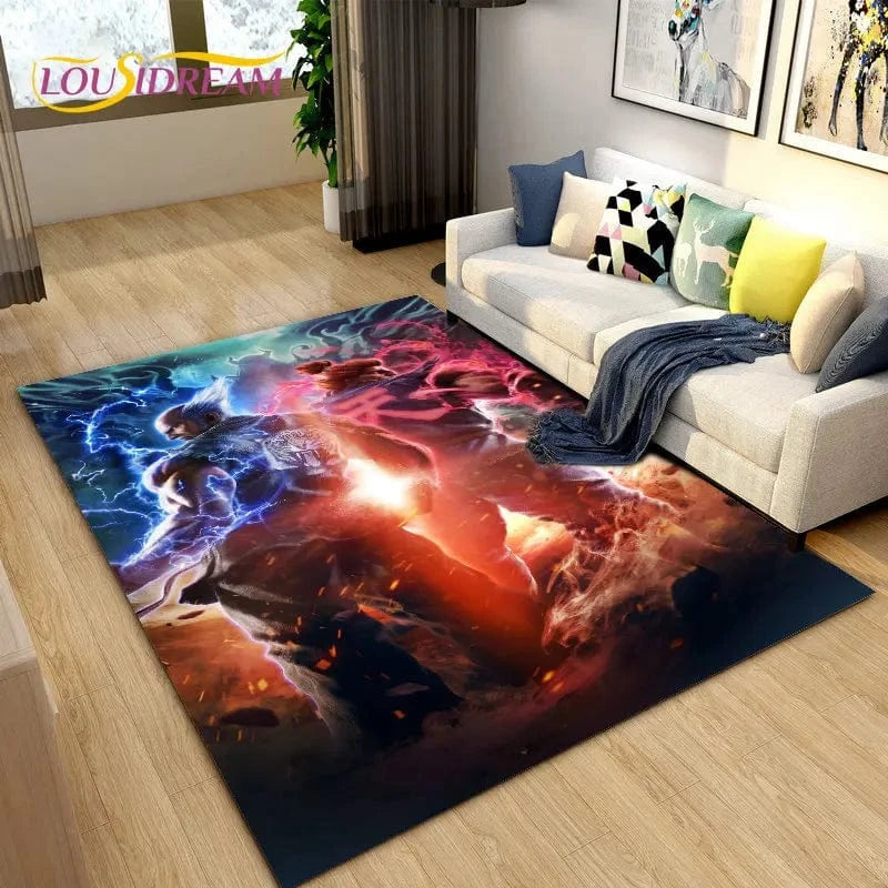Canvanation Tapis De Chambre - Street Fighter Retro Game Gamer
