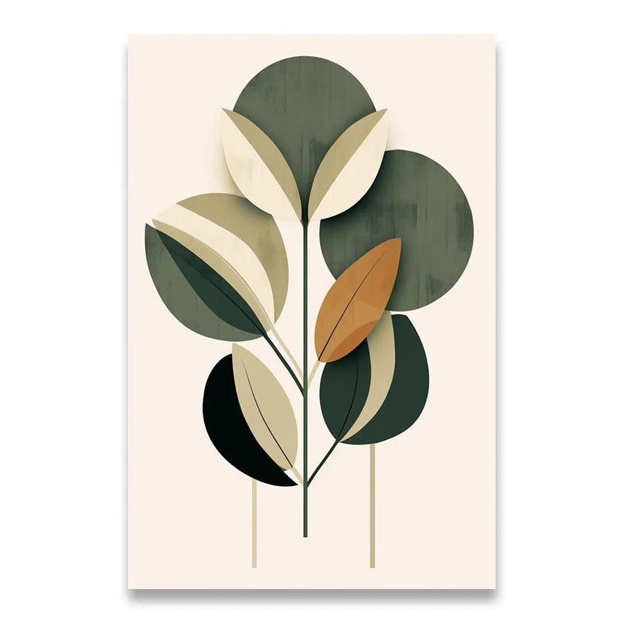 Canvanation 19 / 40x50cm Affiche Minimaliste - Fleurs