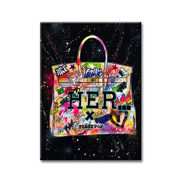 Canvanation 40x60cm / C Affiche Marques De Luxe Hermes