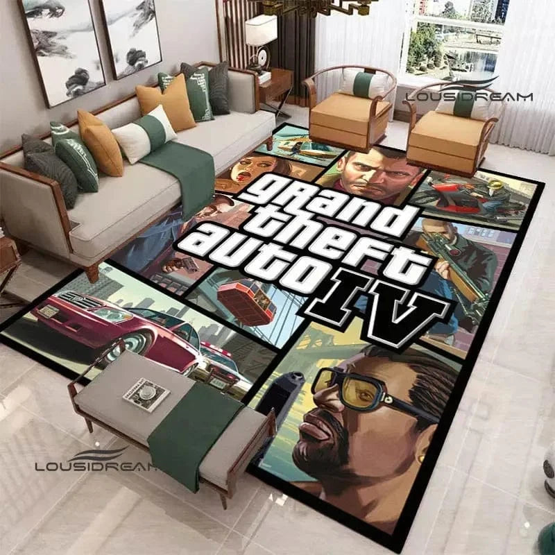 Canvanation 8 / 80x120cm Tapis de Chambre GTA