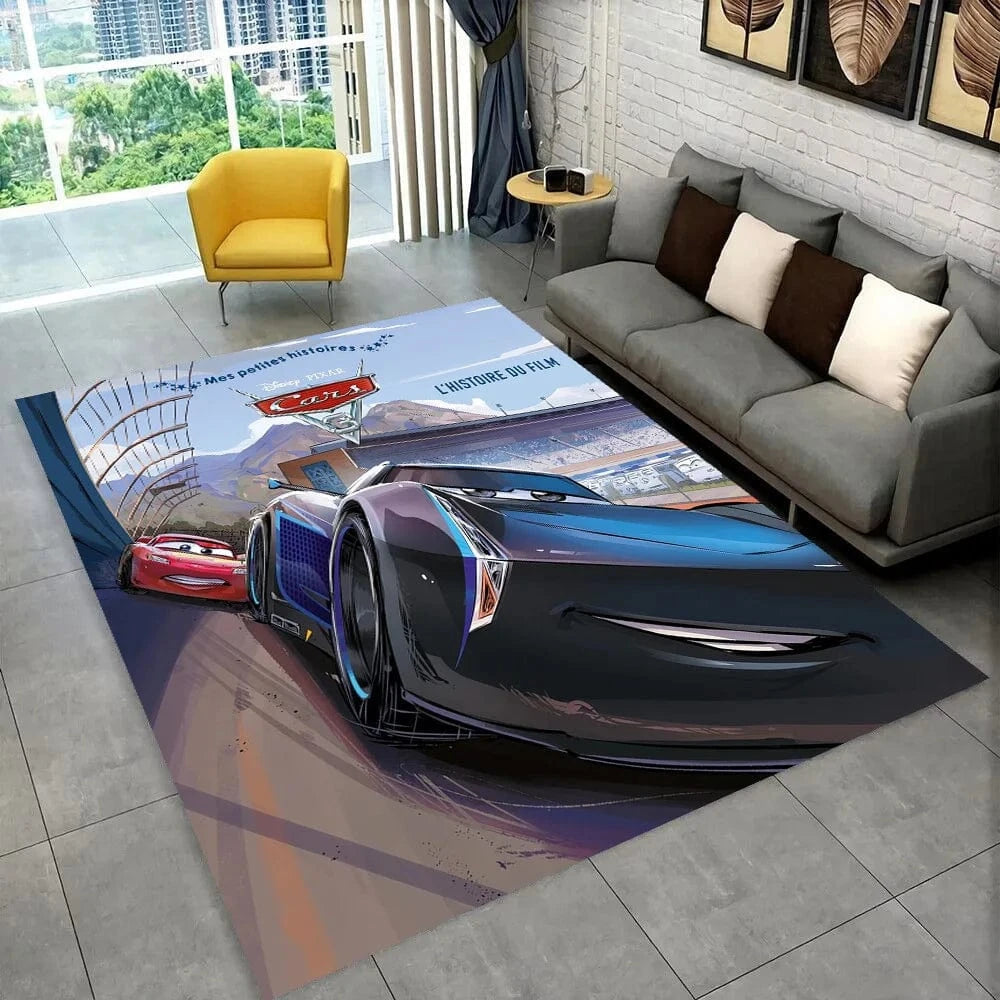 Canvanation Tapis De Chambre - Cars Lightning McQueen