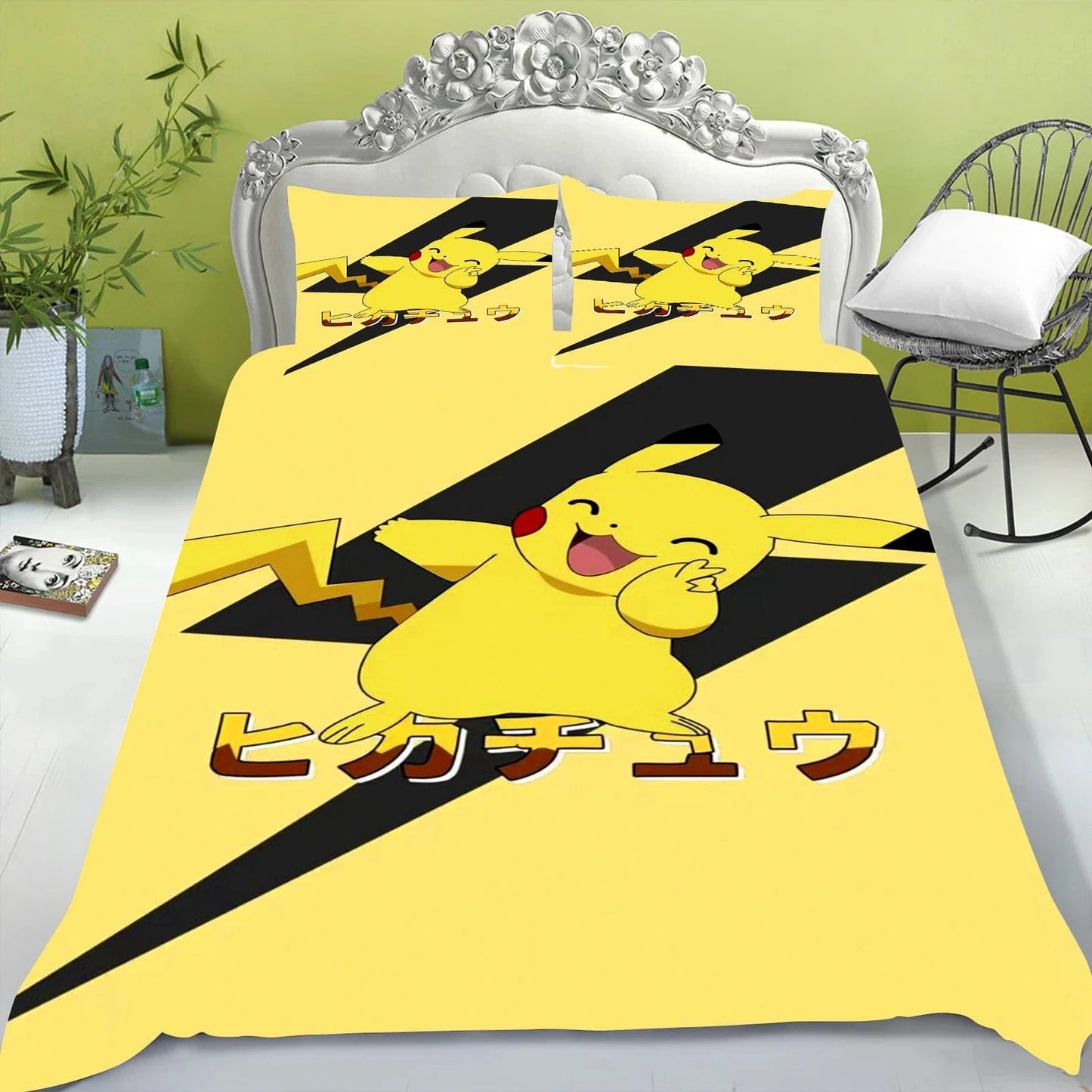 Canvanation 3 / 135x200cm Housse De Couette - Pikachu 3 Sets