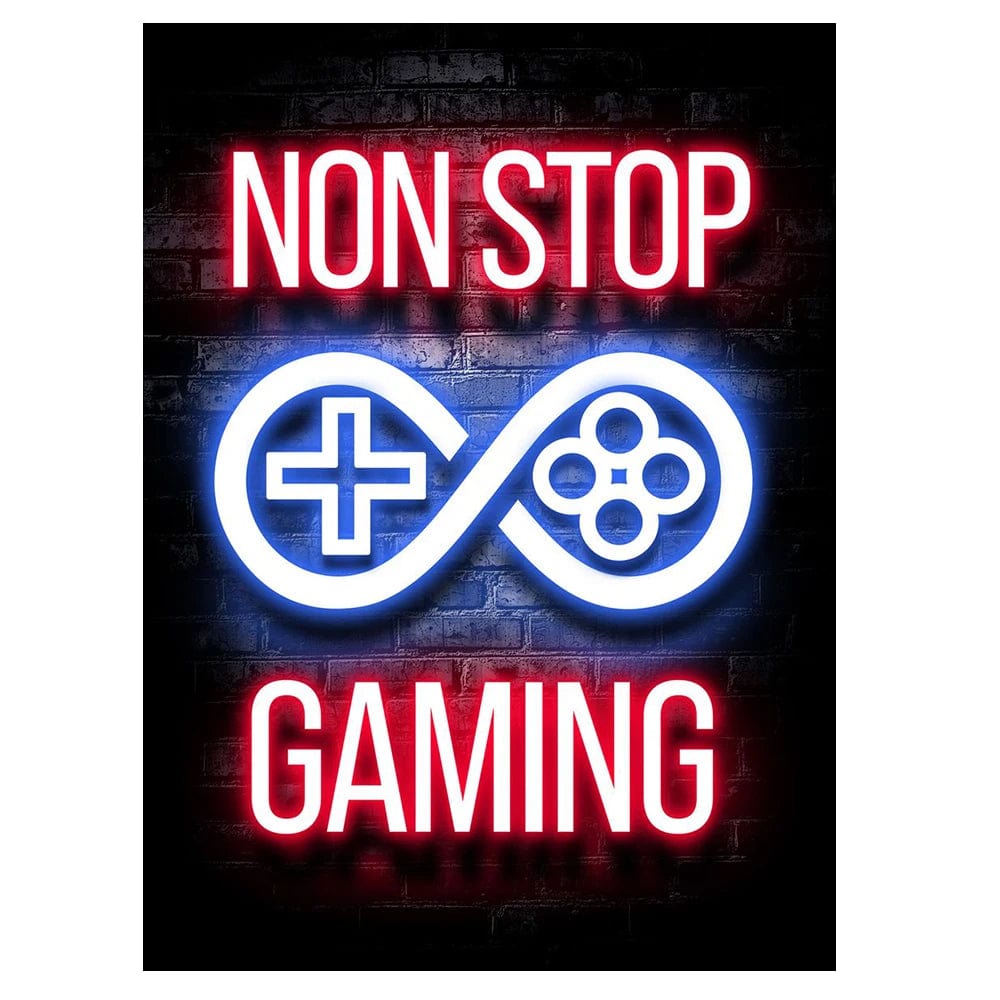 Canvanation AC359-16 / 30X40cm Affiche Chambre Gaming Neon