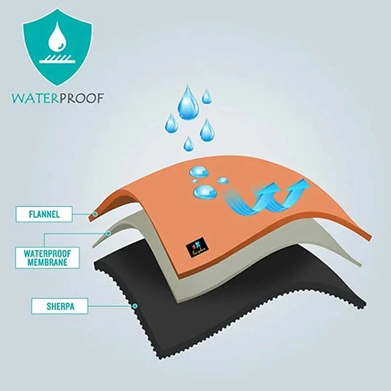 Canvanation Couverture imperméable pour couple
