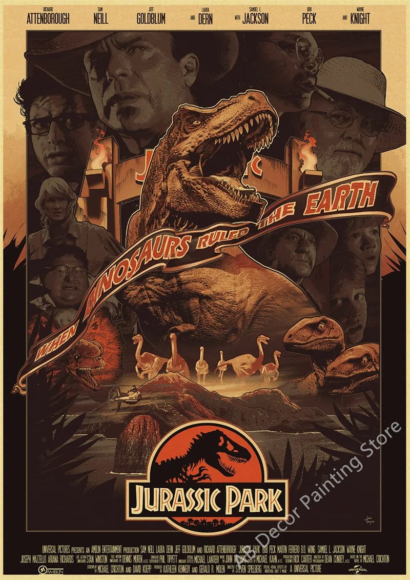 Canvanation 14 / 42cmx30cm Poster Vintage Rétro Classic Film Series