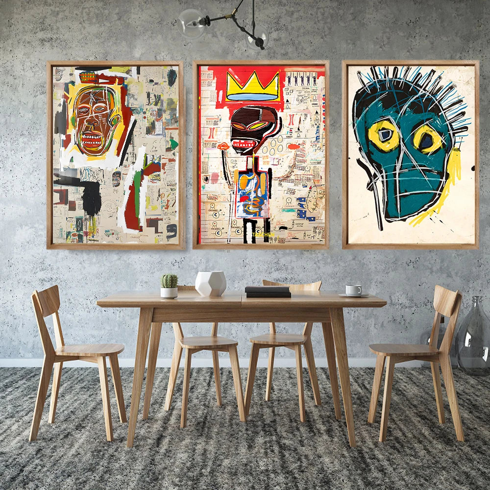 Affiche Art Abstrait Africain