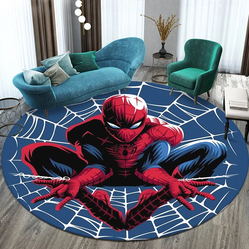 Tapis Rond - Spider Man