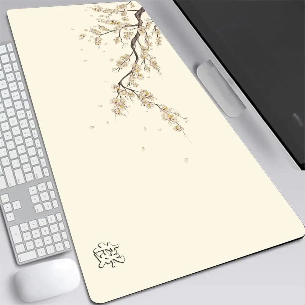 Canvanation BLACK-3 / 900x400x2mm Tapis De Souris - Japon Cerisier