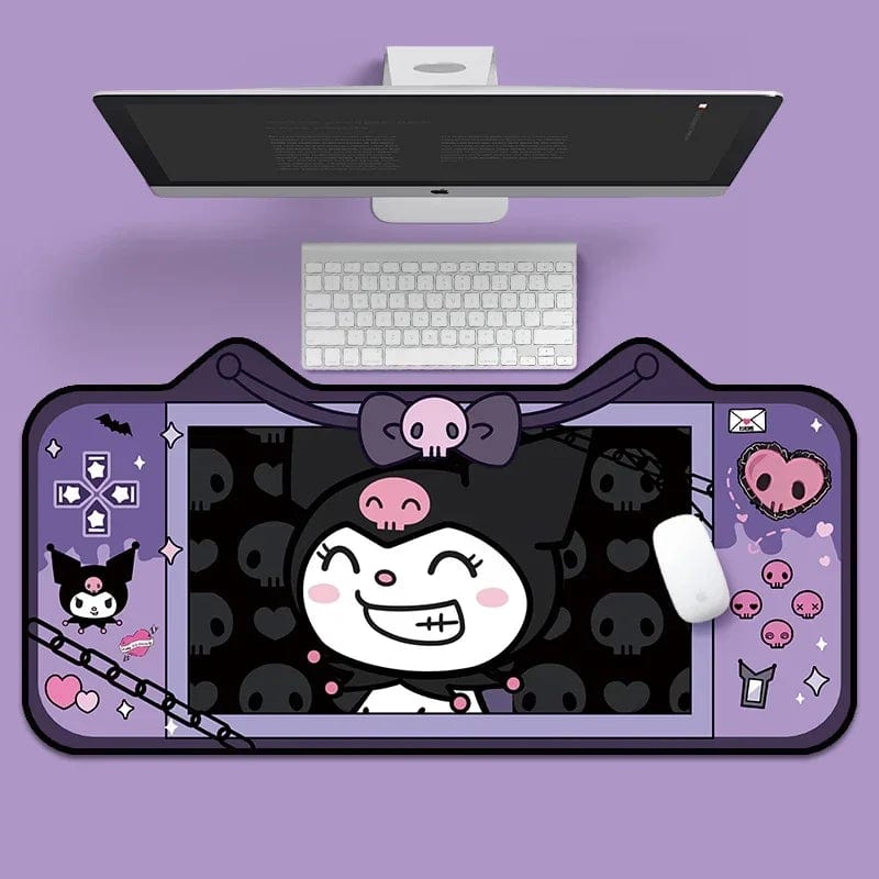 Canvanation 4 Tapis De Souris - Sanrios Cute Kuromi Anime 79cm x 35cm