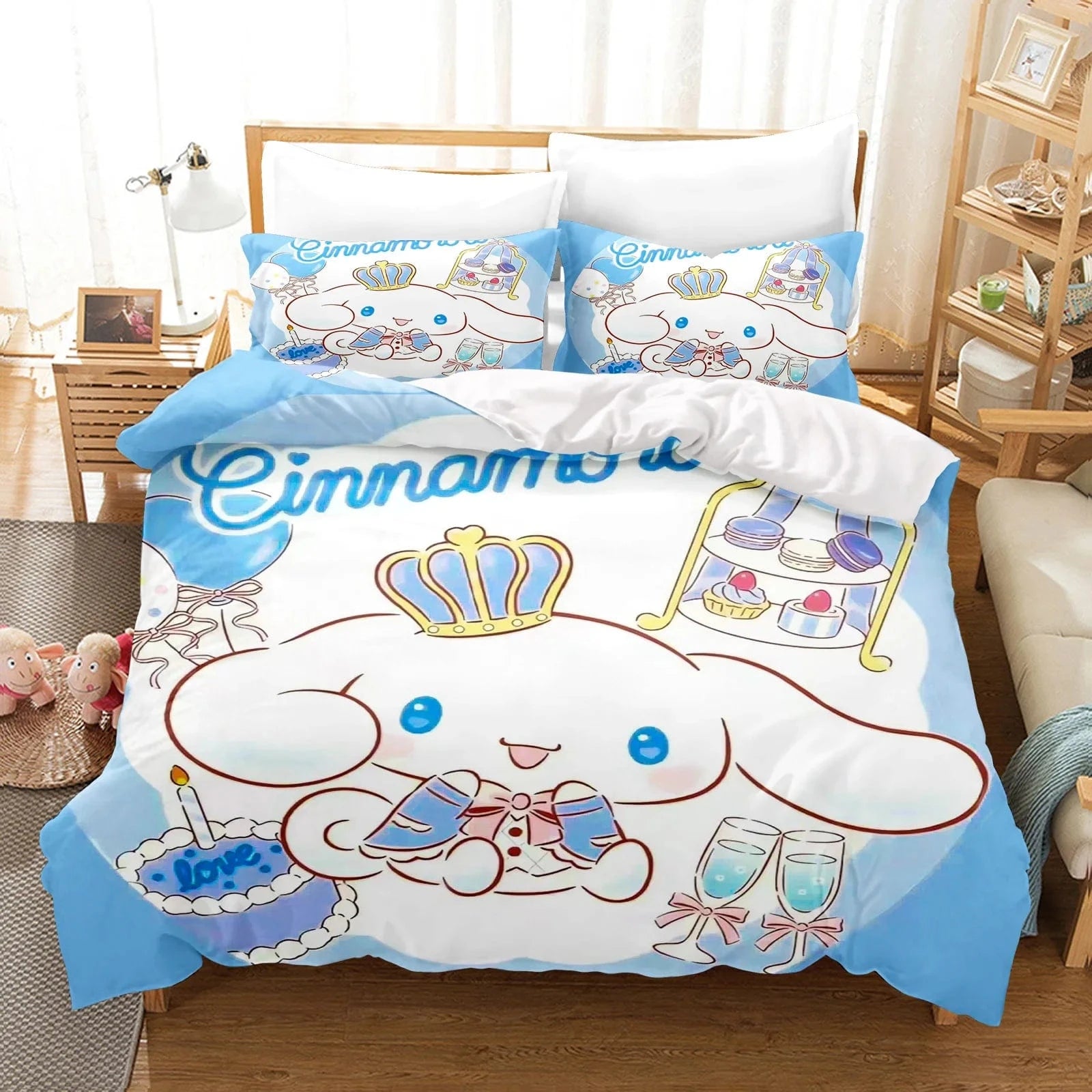 Canvanation 7 / 210X210CM / CHINA Housse De Couette - Cinnamoroll