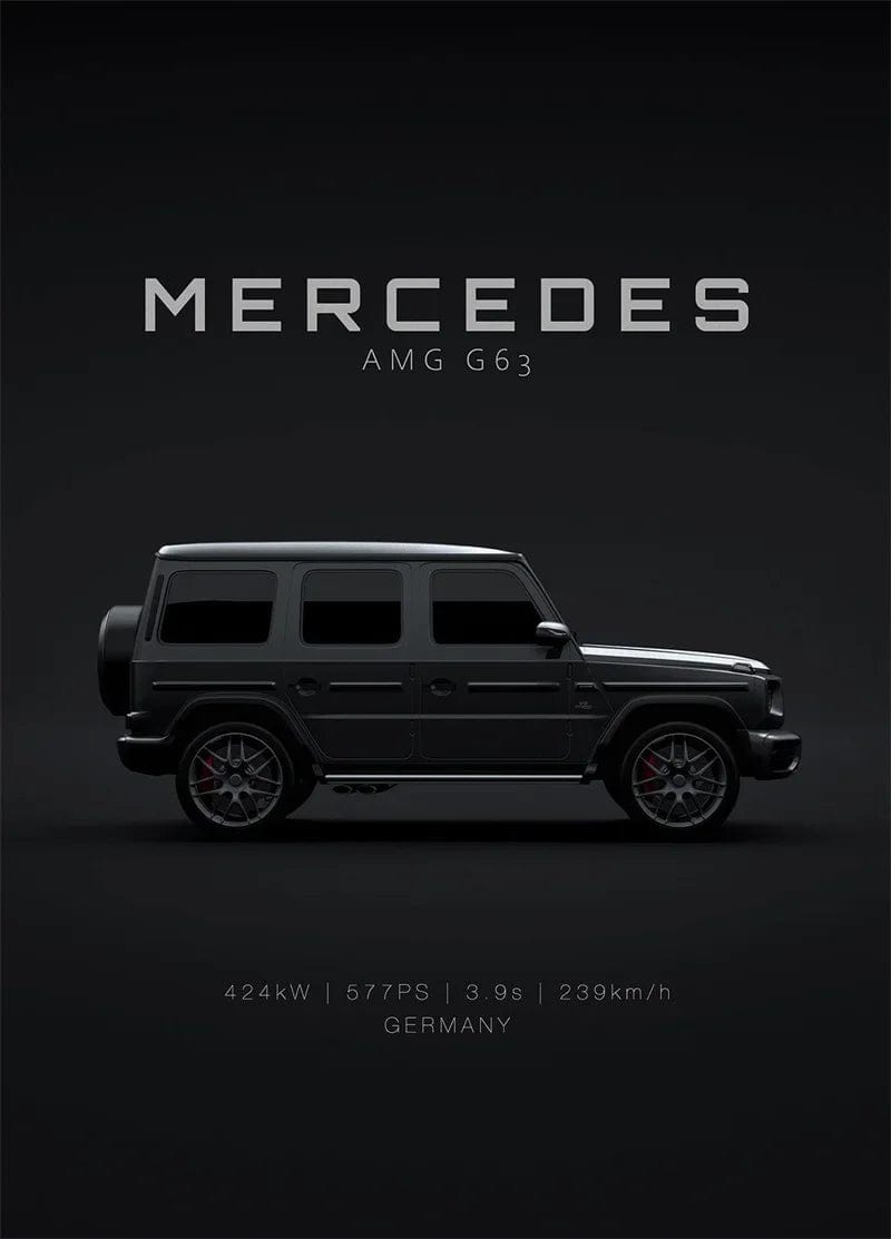 Canvanation 18 / 50X70cm Affiche Voiture Luxe Sport Audi Mercedes Mclaren Dodge Nissan