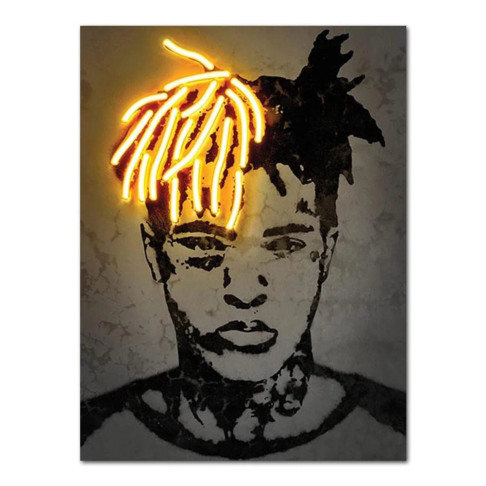 Canvanation Style4 / 40X60cm Affiche Neon Rap Pop Art