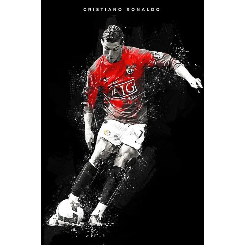 Canvanation E / 40x60 cm Affiche Football CR7